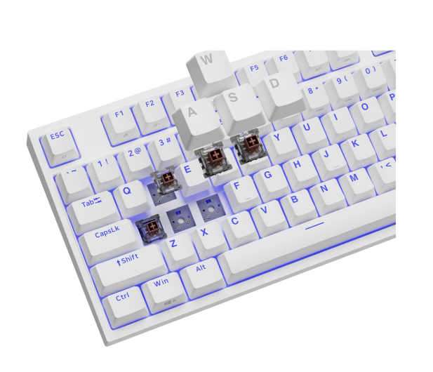 Genesis Thor 404 TKL Kailh Brown RGB biała NKG-2072 - 1189675 - zdjęcie 9